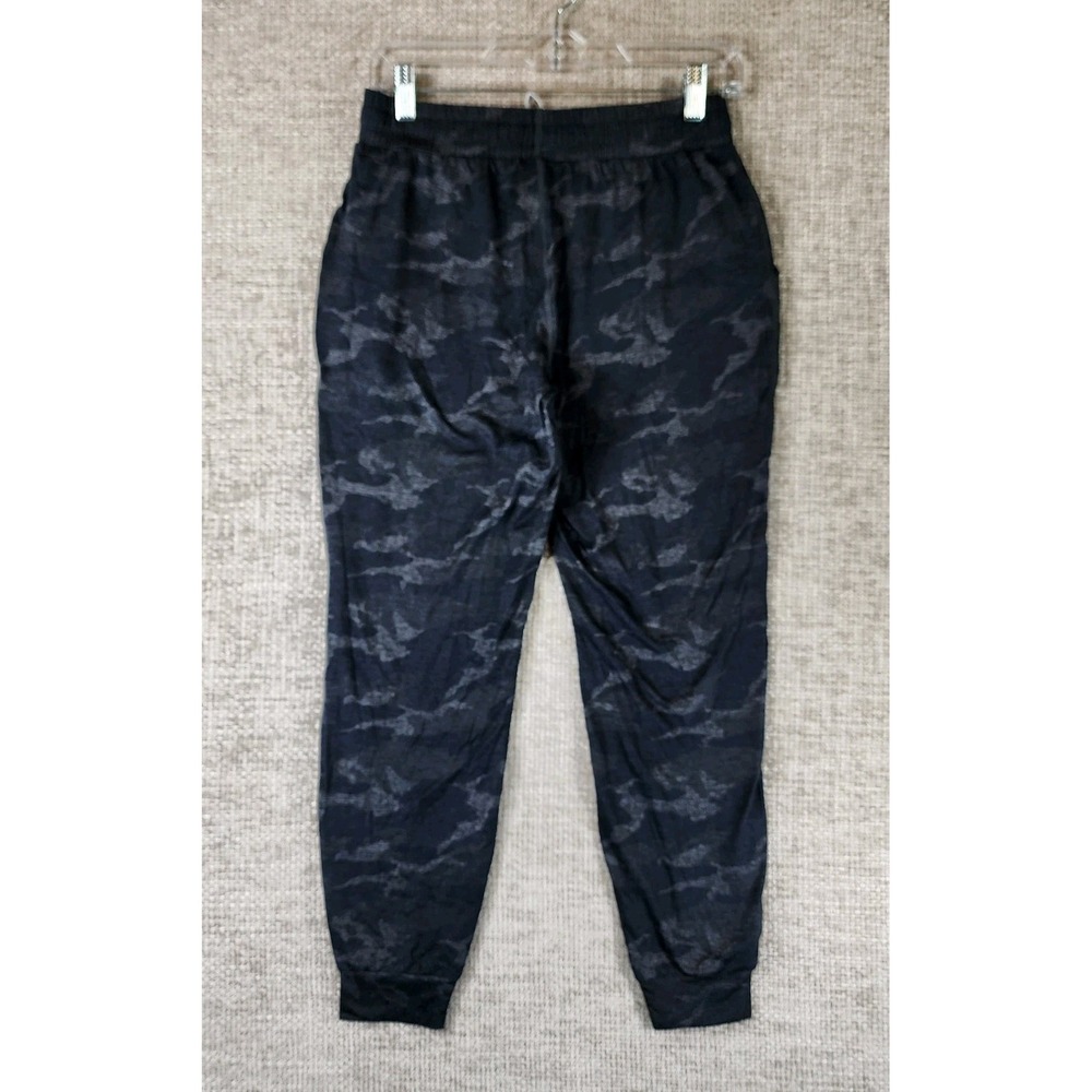 Kirkland Signature Lightweight Luxe Joggers Womens XS Black Camo Stretch 27x26 - Picture 7 of 11